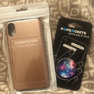 iPhone X Case And Popsocket